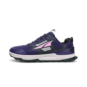 altra women's al0a7r7g lone peak 7 trail running shoe, dark purple - 8 m us