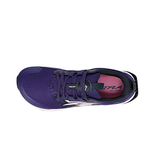 ALTRA Women's AL0A7R7G Lone Peak 7 Trail Running Shoe, Dark Purple - 8 M US