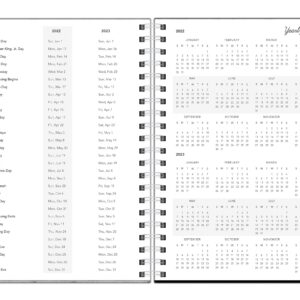 Southworth Academic Planner (July 2022-June 2023), 8.5" x 11", Rustic Sage Wreath, Premium 28#/105 gsm Paper, Twin Wire (91036)