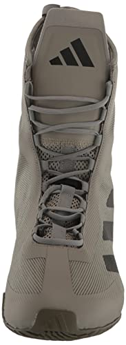 adidas Unisex Speedex Ultra Boxing Shoe, Silver Pebble/Black/Olive Strata, 10 US Men