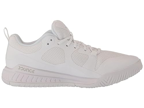 adidas Women's Court Team Bounce 2.0 Sneaker, White/Silver Metallic/Grey One, 9