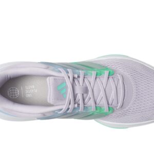 adidas Women's Ultrabounce Sneaker, Silver Dawn/Silver Metallic/Pulse Mint, 9