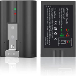 Hubei V4 Rechargeable Battery Replacement for Video Doorbell 2/3/4, Video Doorbell 3 Plus,Stick Up Cam Battery (2nd & 3rd Gen) and Spotlight Cam Battery(3.65V 6040mAh)