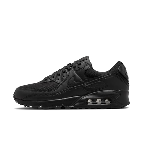 Nike Women's Air Max 90 Shoe, Black/White-particle Grey, 8