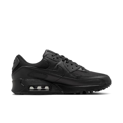 Nike Women's Air Max 90 Shoe, Black/White-particle Grey, 8