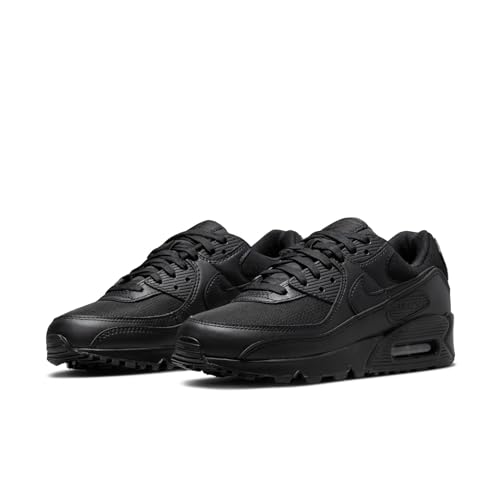 Nike Women's Air Max 90 Shoe, Black/White-particle Grey, 8