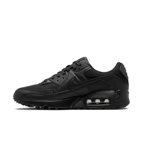 Nike Women's Air Max 90 Shoe, Black/White-particle Grey, 8