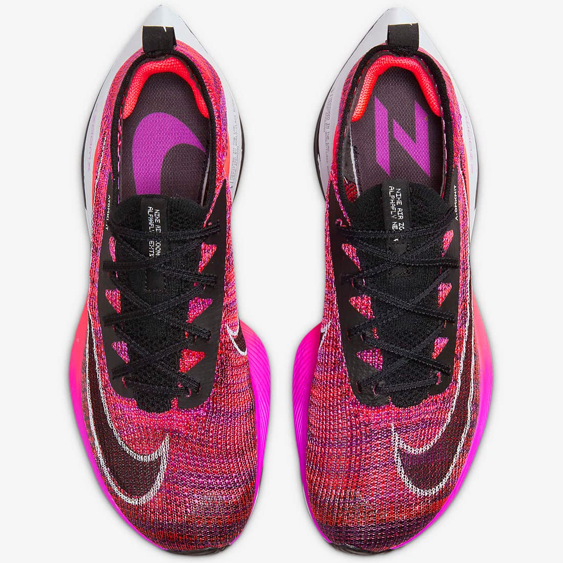 Nike Women's Air Zoom Alphafly Next% Flyknit (Hyper Violet/Black) US sz. 7