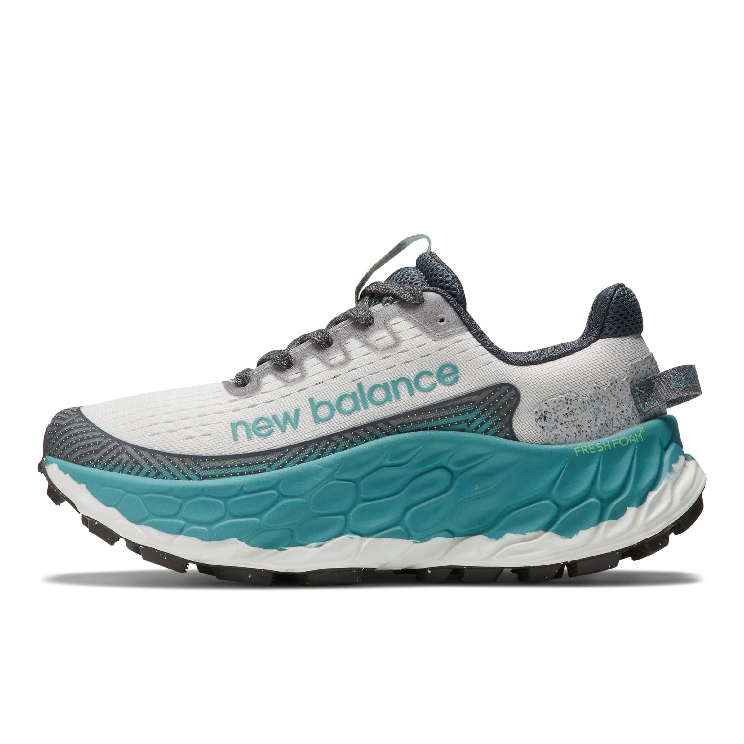 New Balance Women's Fresh Foam X More Trail V3 Running Shoe, Reflection/Faded Teal, 9