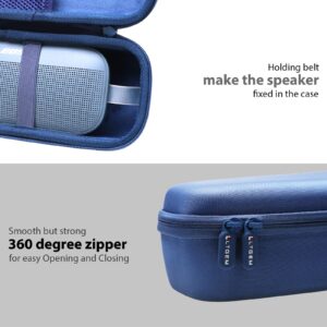LTGEM Case for Bose Soundlink Flex Bluetooth Portable Speaker,Hard Storage Travel Protective Carrying Bag, Blue