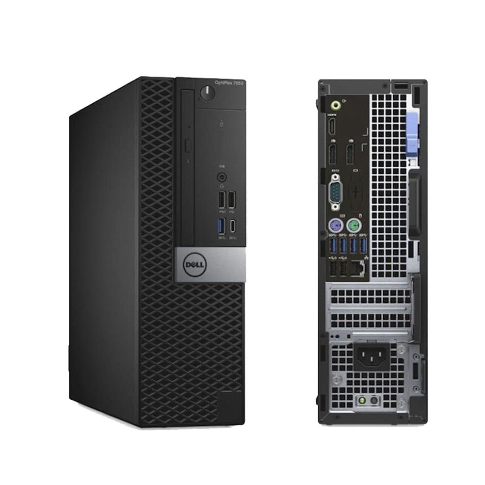 Dell OptiPlex 7050 SFF Desktop Computer PC,Intel Core i7-7700 3.60GHz,32GB DDR4 Ram 512GB NVMe M.2 SSD,Built-in WiFi & Bluetooth,HDMI,DVD-RW,Windows 10 Pro,Wireless Keyboard & Mouse(Renewed)