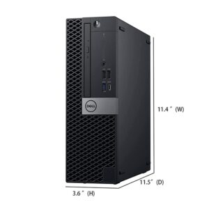 Dell OptiPlex 7050 SFF Desktop Computer PC,Intel Core i7-7700 3.60GHz,32GB DDR4 Ram 512GB NVMe M.2 SSD,Built-in WiFi & Bluetooth,HDMI,DVD-RW,Windows 10 Pro,Wireless Keyboard & Mouse(Renewed)