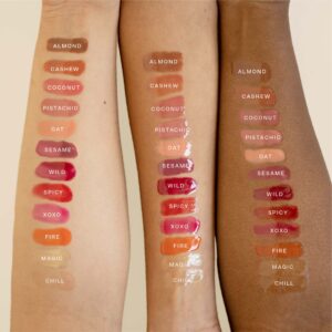 Tower 28 ShineOn MilkyLip Jelly, PISTACHIO, Non-Sticky Lip Gloss, Milky Nude Pink Vegan Lip Gloss, Moisturizing Apricot and Raspberry Seed Oil, Cruelty Free