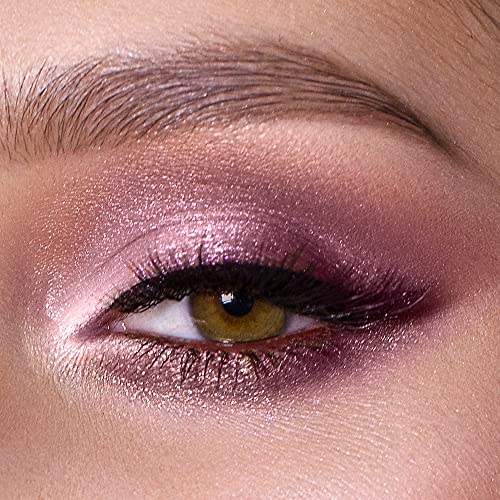 LUXAZA 6 PCS Mauve Brown Metallic Eyeshadow Stick Set, Neutral Cream Purple Eye Shadow Pencil Crayon Brightener Makeup