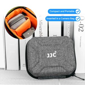 JJC 10 Pockets Hard Shell Lens Filter Bag Up to 95mm, Water Resistant & Dustproof, Camera Filter Pouch with Microfiber Cleaning Cloth, Filter Carrying Case for Photography Filter Round Filter