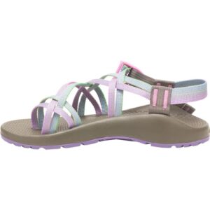 chaco womens zx/2 classic, with toe loop, outdoor sandal, rising purple rose 7 m