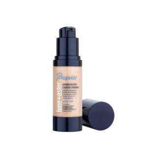 lune+aster hydraglow serum primer - skin-nourishing serum primer with anti-aging and brightening properties that hydrates, smooths and minimizes the look of pores while extending the wear of makeup.