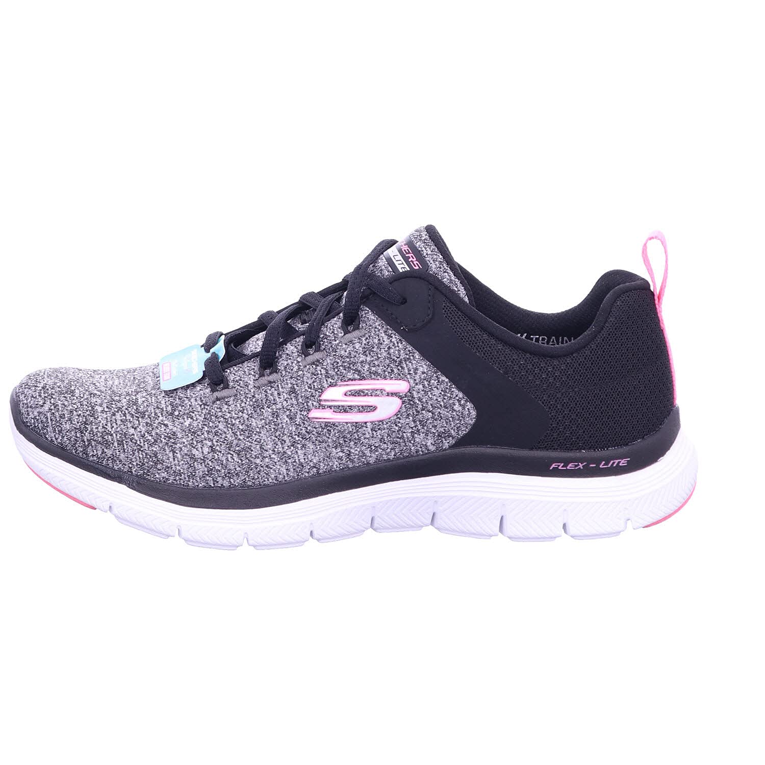 Skechers Flex Appeal 4.0 - Brilliant View Black/Rose Gold 9.5 C - Wide