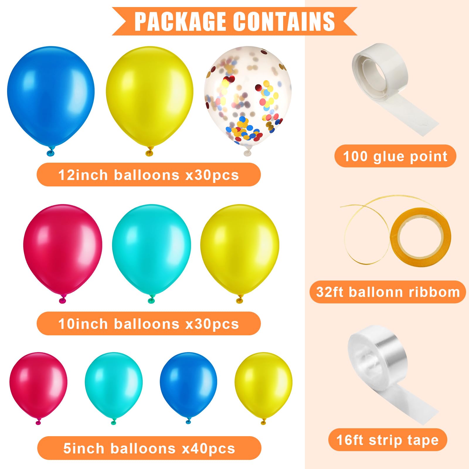 432 Pcs Circus Party Decorations Set Carnival Circus Balloon Garland Arch Kit Table Skirts 3 Tier Cupcake Stand Cupcake Wrappers Popcorn Boxes for Carnival Circus Birthday Halloween Party Decoration