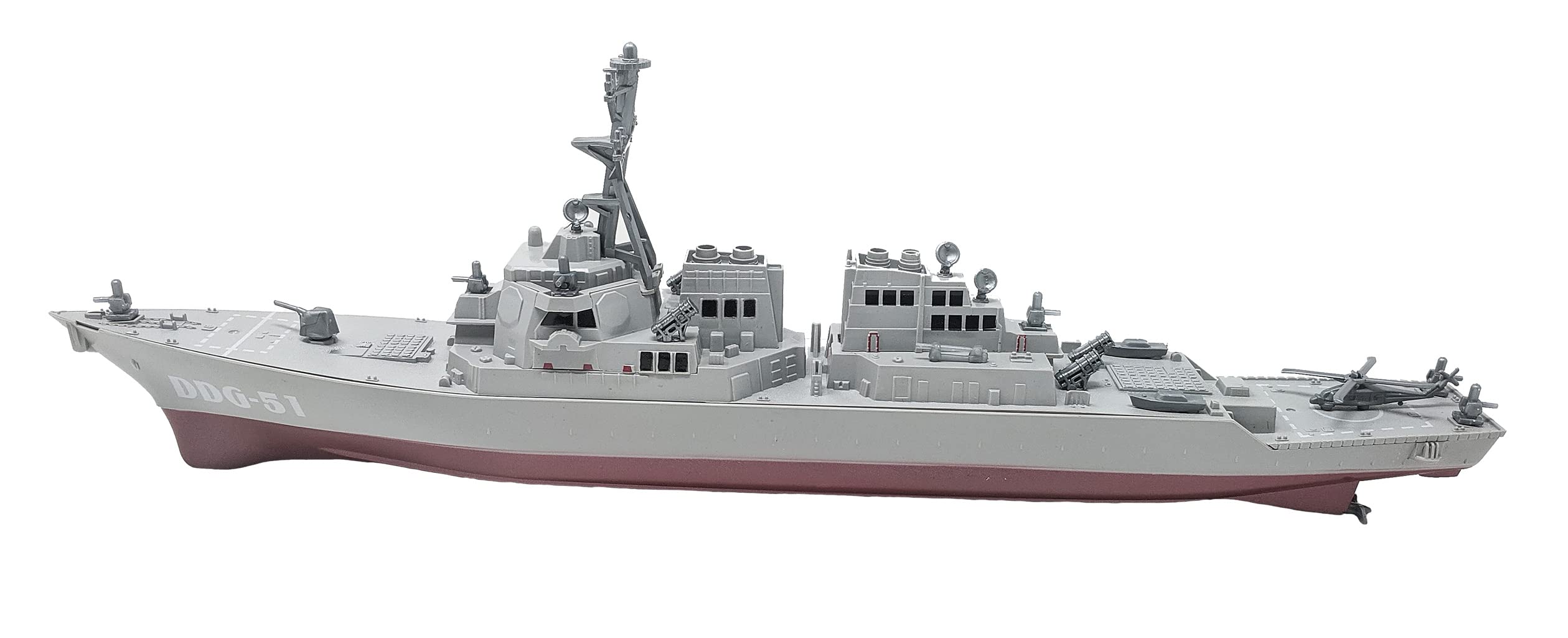 Toy Essentials (2 Pack) 17 Inch Military Battleship Destroyer