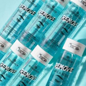 essence | Remove Like A Boss Waterproof Eye & Face Make-Up Remover | Bi-Phase, Gentle & Caring, Easy to Remove | Vegan & Cruelty Free | Free from Parabens, & Microplastic Particles