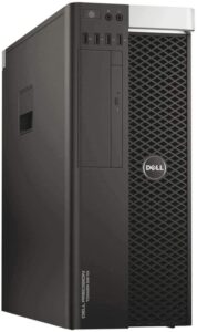 pc server and parts high end precision t5810 tower workstation pc - intel xeon e5-1650 v4 3.6ghz 6 core processor, 2x 1tb ssd drives, quadro m5000 graphics card, windows 11 pro (renewed) (64gb ddr4)