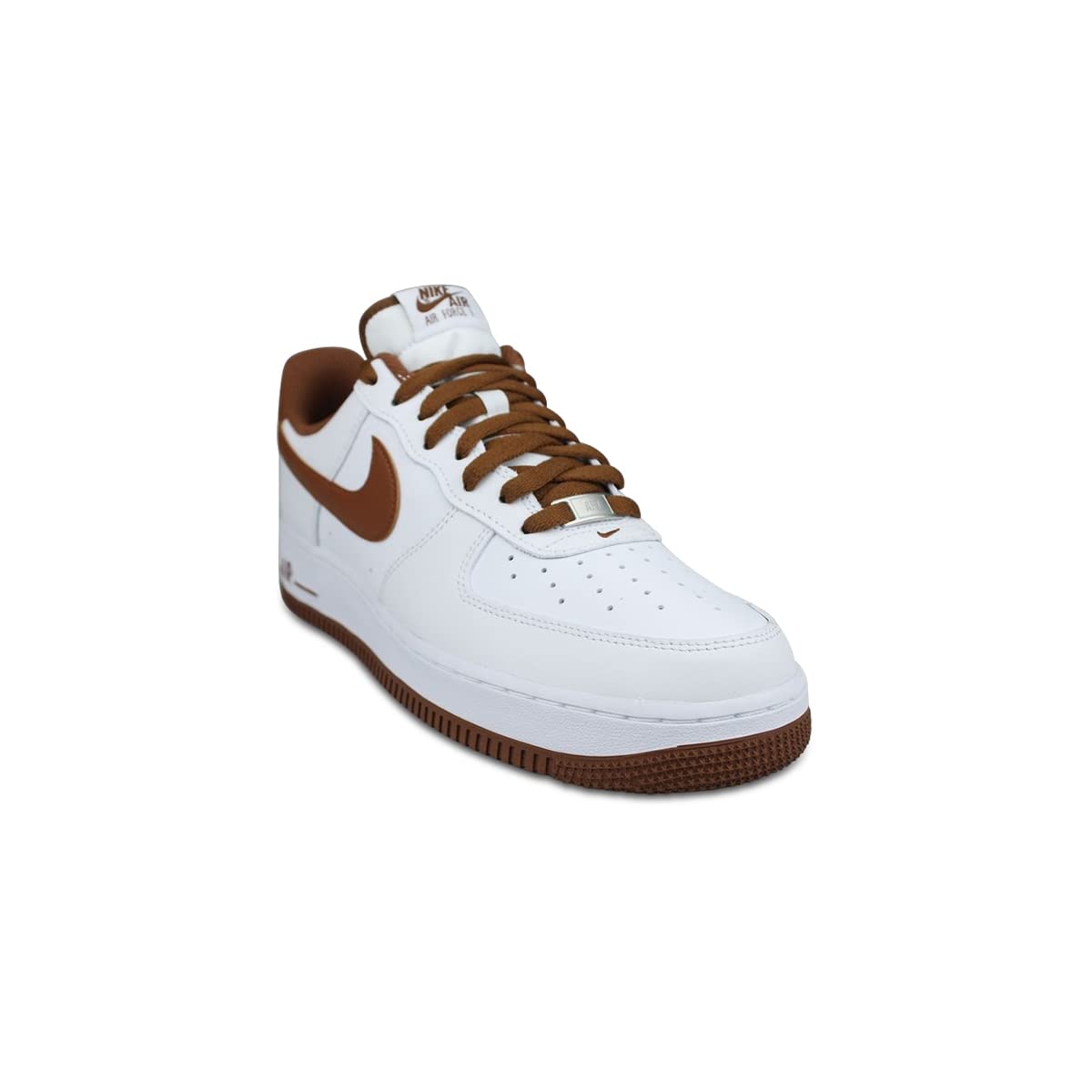Nike Unisex Air Force 1 07 Leather Pecan White Trainers 11.5 W / 10 M US