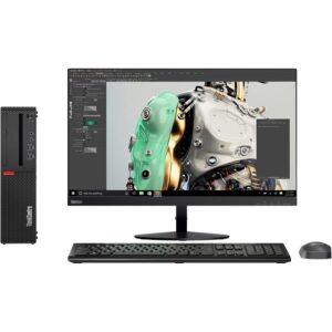 Lenovo ThinkCentre M910S SFF Desktop Computer - Intel i5-7500 Upto 3.8GHz, 8GB Ram, 1TB SSD, AC Wi-Fi, Bluetooth, VGA, DisplayPort, HDMI, DVD-RW, SD-Card Reader - Windows 10 Pro (Renewed)