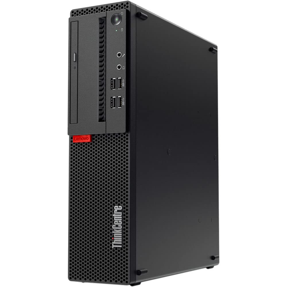 Lenovo ThinkCentre M910S SFF Desktop Computer - Intel i5-7500 Upto 3.8GHz, 8GB Ram, 1TB SSD, AC Wi-Fi, Bluetooth, VGA, DisplayPort, HDMI, DVD-RW, SD-Card Reader - Windows 10 Pro (Renewed)