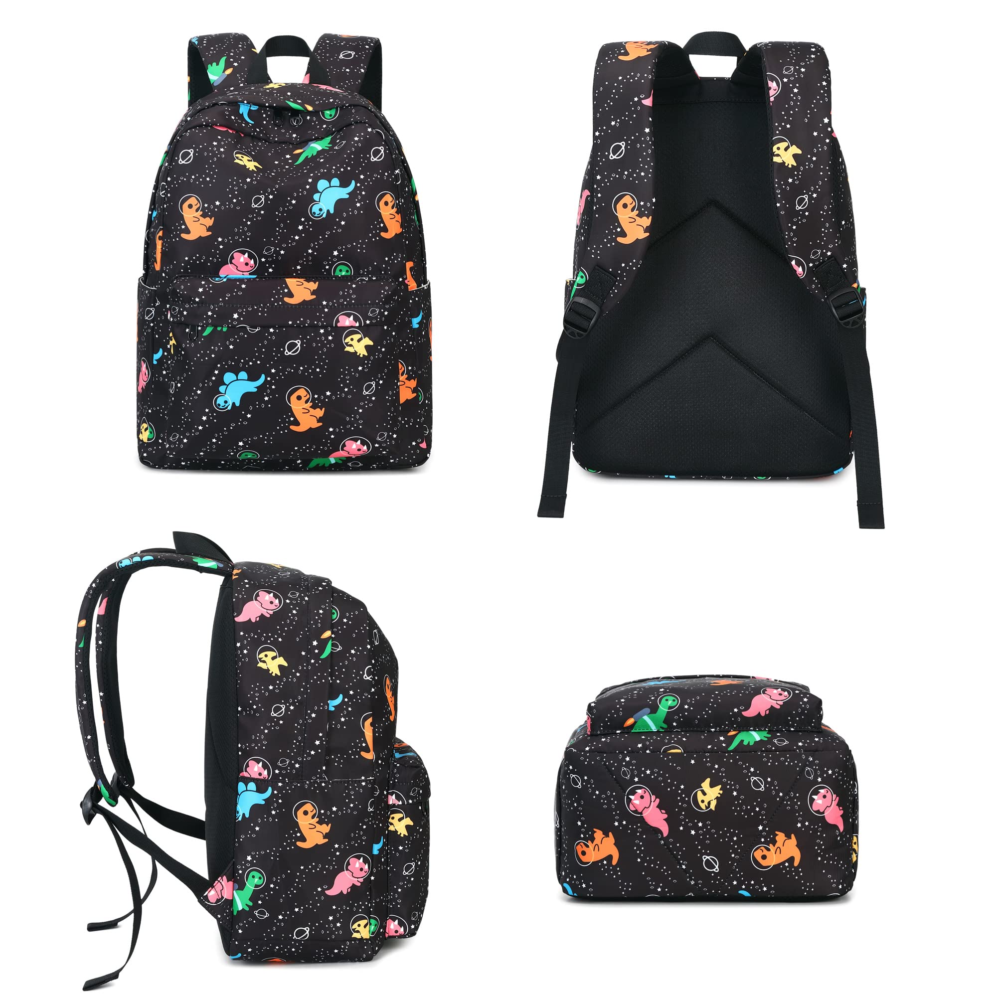 Xunteny Dinosaur Backpack for Girls Women Teens, School Backpack College Bookbags Ladies Laptop Backpacks