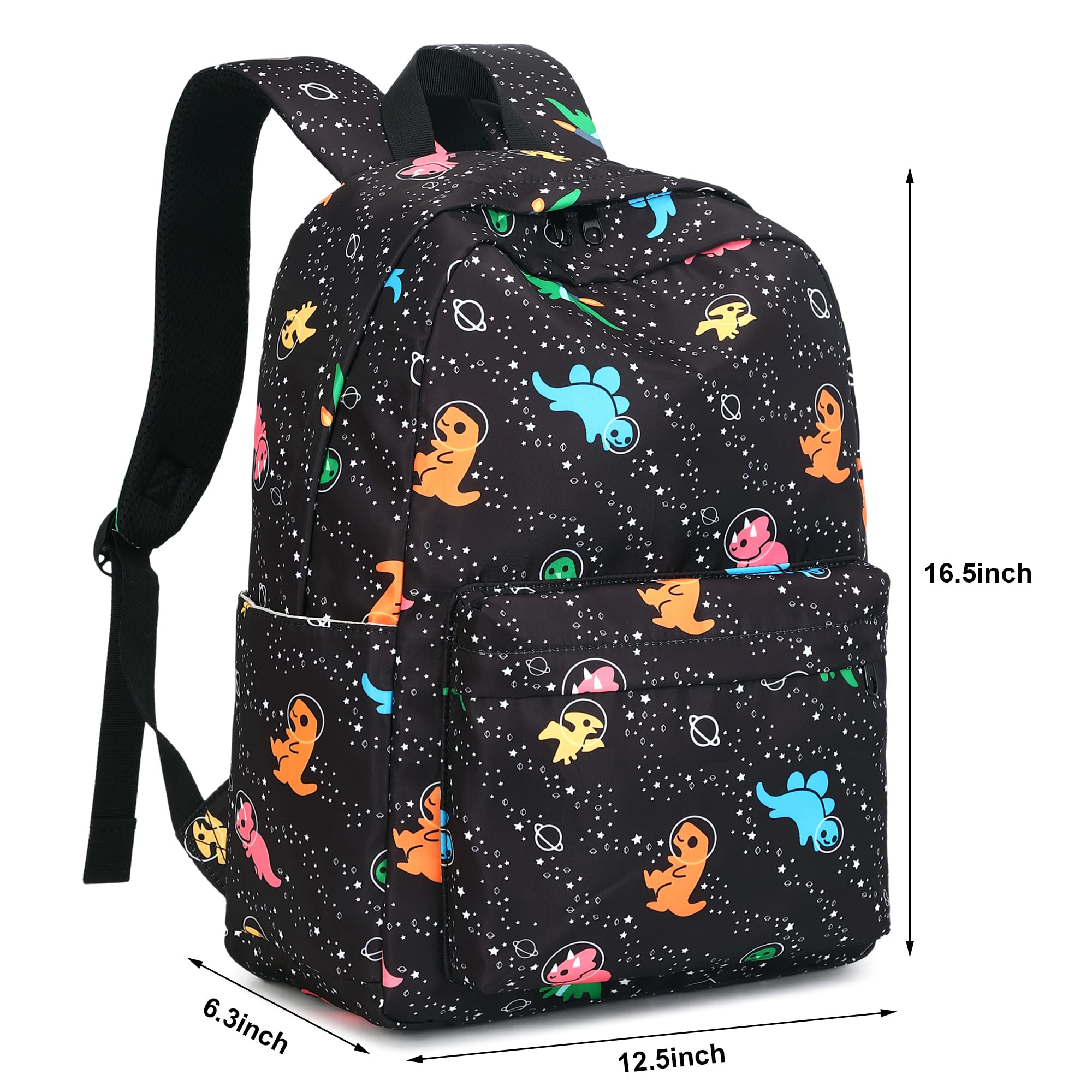 Xunteny Dinosaur Backpack for Girls Women Teens, School Backpack College Bookbags Ladies Laptop Backpacks