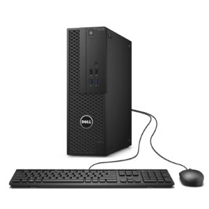 dell precision 3420 sff high performance desktop computer, intel quad core i5-6500 up to 3.6ghz, 8g ddr4, 512g ssd, wifi, bt, 4k support, dp, hdmi, win 10 pro 64 english/spanish/french(renewed)