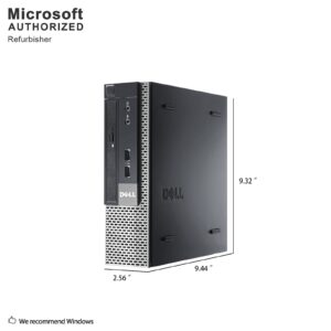 Dell OptiPlex 990 USFF Desktop Computer PC, Intel Quad Core i7-2600S up to 3.8GHz, 16G DDR3, 1T, WiFi, BT, DP, VGA, Windows 10 Pro 64 Bit-Multi-Language Supports English/Spanish/French(Renewed)