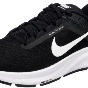 Nike Womens Air Zoom Structure 24 Running Trainers DA8570 Sneakers Shoes (UK 5.5 US 8 EU 39, Black White 001)