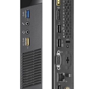 Lenovo ThinkCentre M73 Tiny Desktop Computer Mini PC, Intel Core i5-4570T up to 3.6GHz,8GB RAM,128GB SSD,WiFi Bluetooth,Wireless Keyboard and Mouse,Windows 10 Pro(Renewed)