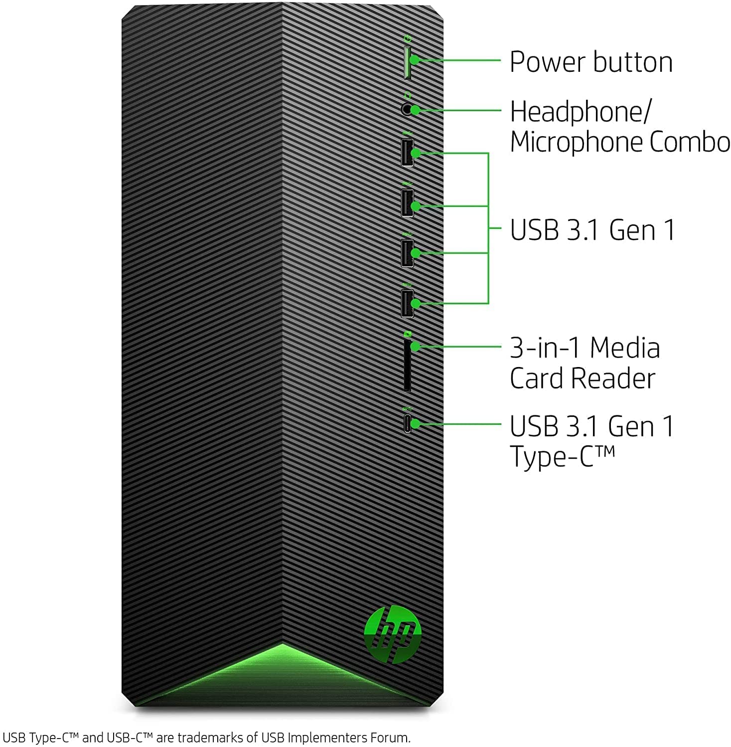 2022 Newest HP Pavilion Gaming Desktop, Intel Core i5-11400 6-Core Processor, NVIDIA GeForce GTX 1660 Super Graphics, 16GB RAM, 512GB SSD + 1TB HDD, HDMI, DisplayPort, DVI, USB Type-C, Windows 11 Home