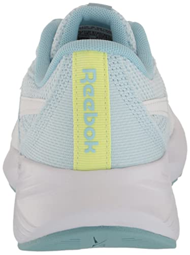 Reebok Women's Energen Tech Running Shoe, Glass Blue/Blue Pearl/Energy Glow, 9.5