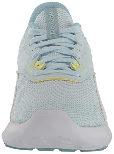 Reebok Women's Energen Tech Running Shoe, Glass Blue/Blue Pearl/Energy Glow, 9.5