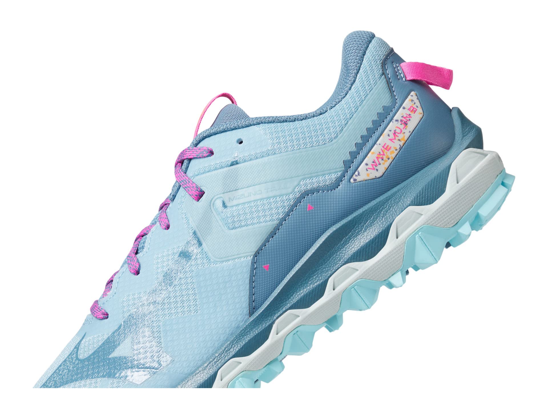 Mizuno Women's Wave Mujin 9 Running Shoe, Forget Me Not/Nimbus Cloud, 8.5