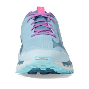 Mizuno Women's Wave Mujin 9 Running Shoe, Forget Me Not/Nimbus Cloud, 8.5