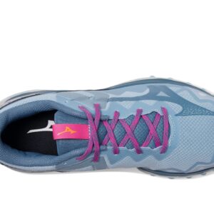 Mizuno Women's Wave Mujin 9 Running Shoe, Forget Me Not/Nimbus Cloud, 8.5