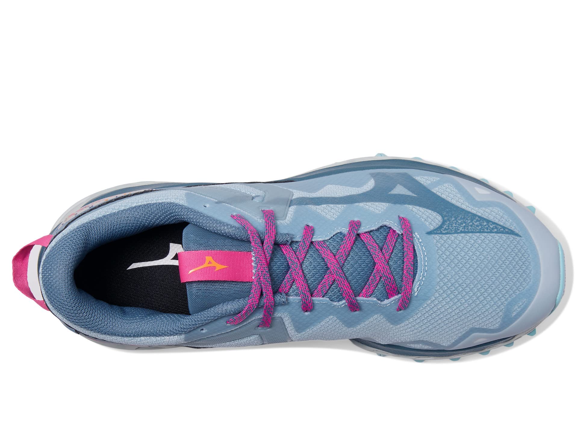 Mizuno Women's Wave Mujin 9 Running Shoe, Forget Me Not/Nimbus Cloud, 8.5