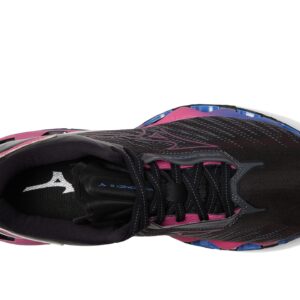 Mizuno Women's Wave Prophecy 12 Running Shoe, Black Oyster, 9