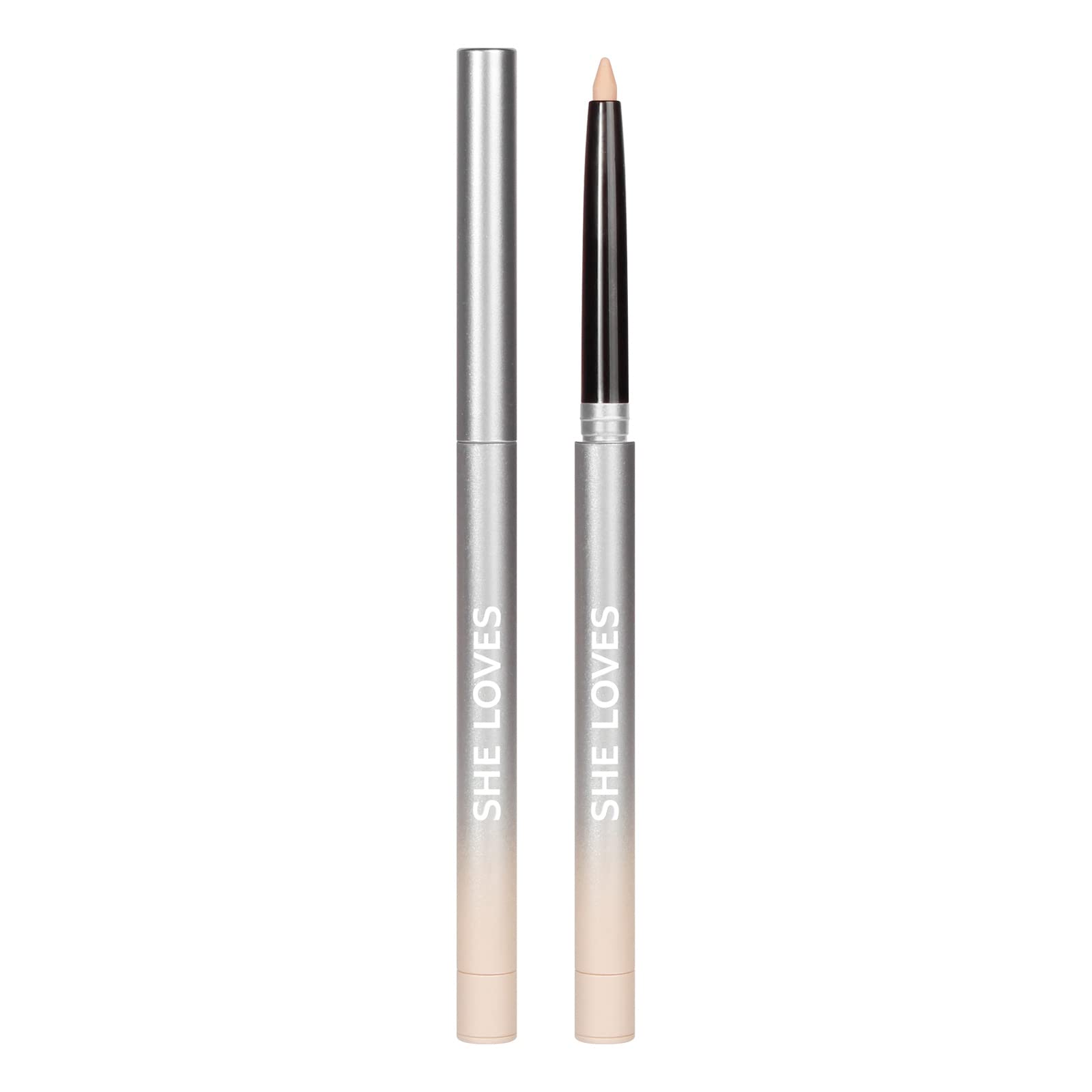 Kusslippe Concealer Pencil,Contour Highlighter Stick,Full Coverage Foundation Waterproof Concealer Pen for Eye Dark Circles,Freckles,Acne Marks,Scar,Tattoos 0.47oz (#1)