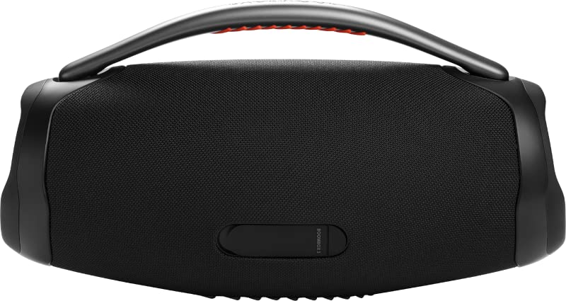 JBL Boombox 3 Waterproof Portable Bluetooth Speaker Bundle with gSport Case and Accessory Pouch (Black)