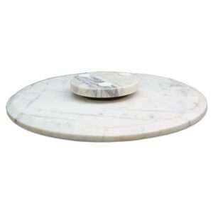 marble lazy susan, white (ga-70120-ih)