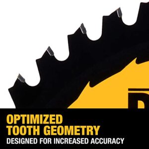 DEWALT Table Saw Blade, 10", 40 Tooth, with Fine Finish, Ultra Sharp Carbide (DWA11040)