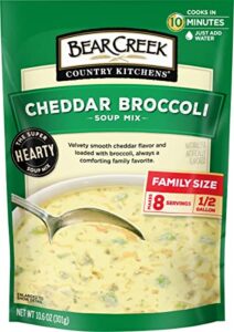 bear creek soup mix, cheddar broccoli, 10.6 ounce