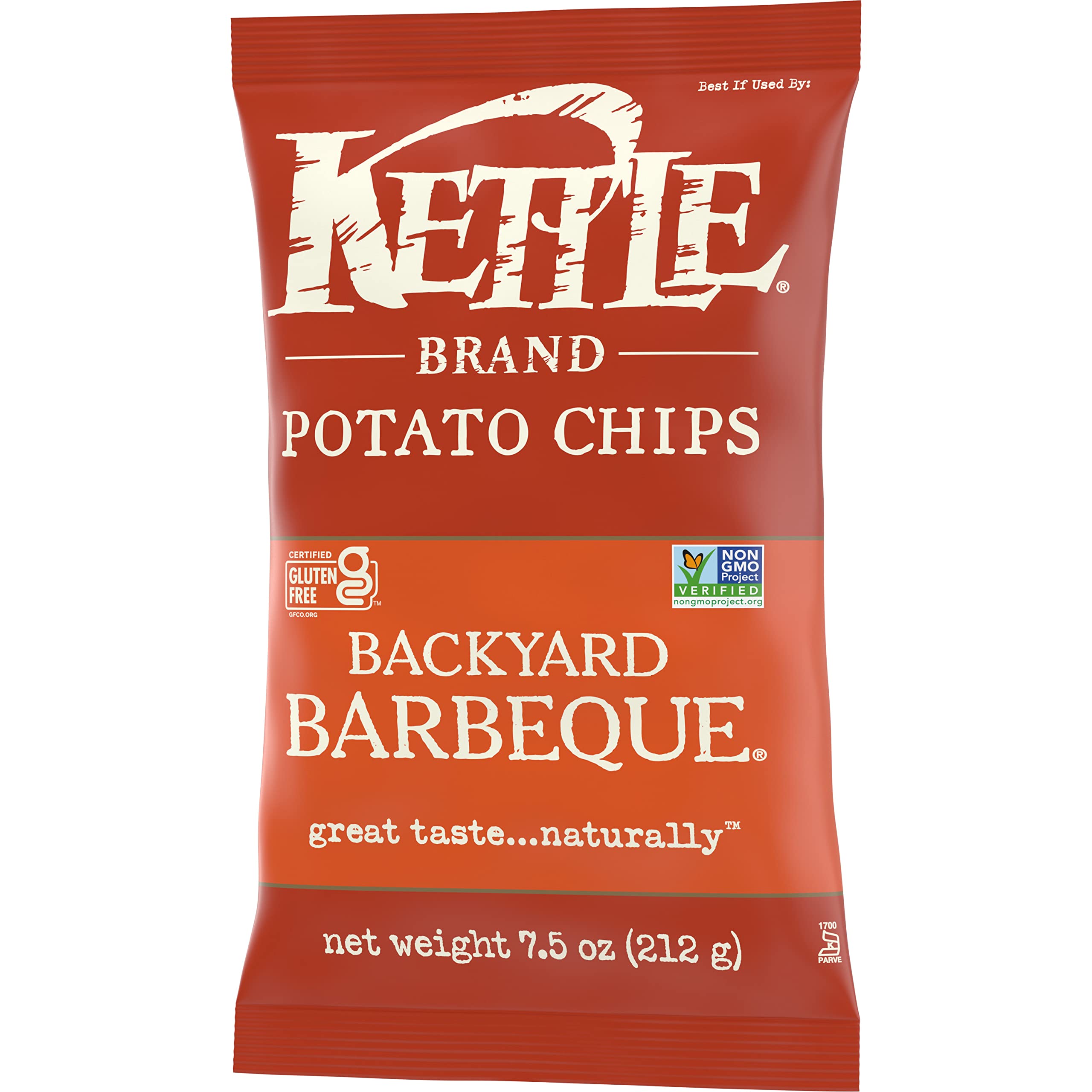 Kettle Brand Backyard Barbeque Kettle Potato Chips, 7.5 Oz