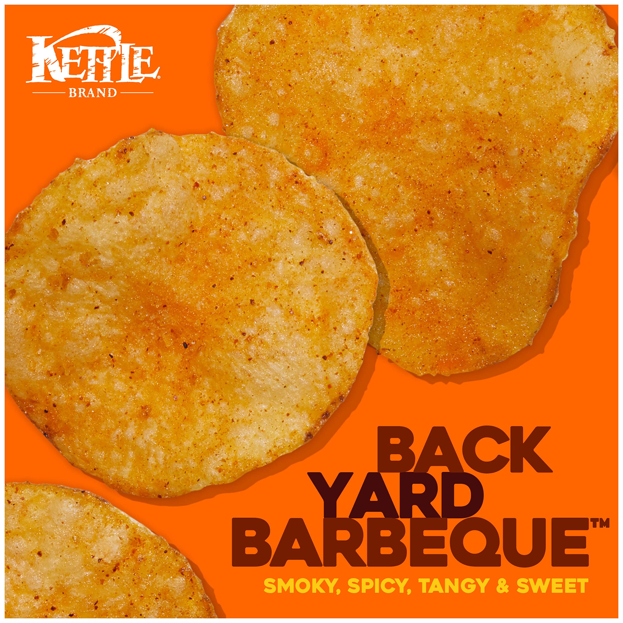 Kettle Brand Backyard Barbeque Kettle Potato Chips, 7.5 Oz